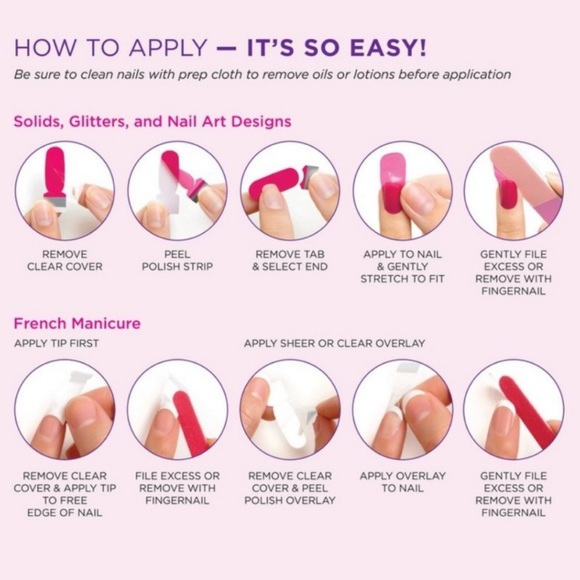 Color Street How You Dune? Red Shimmer Press-On Nails - Picture 2 of 4